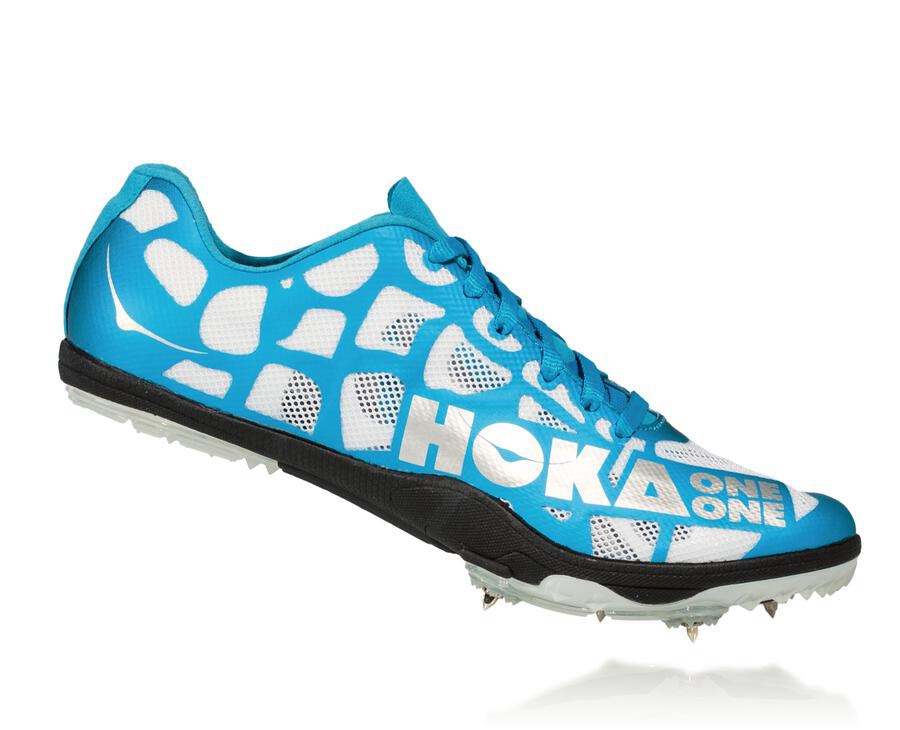 Tennis Hoka One One Rocket X Femme - Blanche/Bleu - NWR-037586